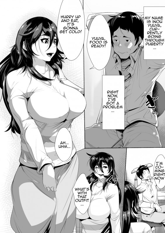 AKYS Honpo - Son's Hot One Night Encounter With His Adored Mother Hentai Comic