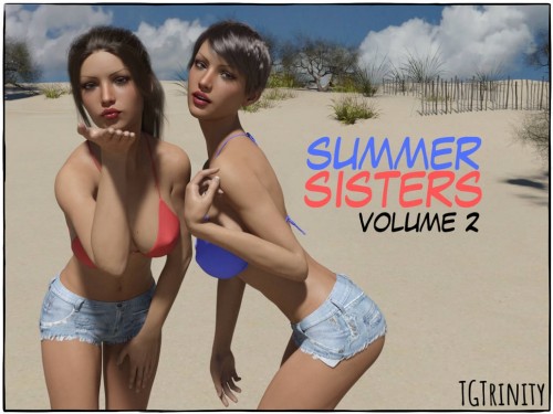[TG Trinity] Summer Sisters 2 3D Porn Comic