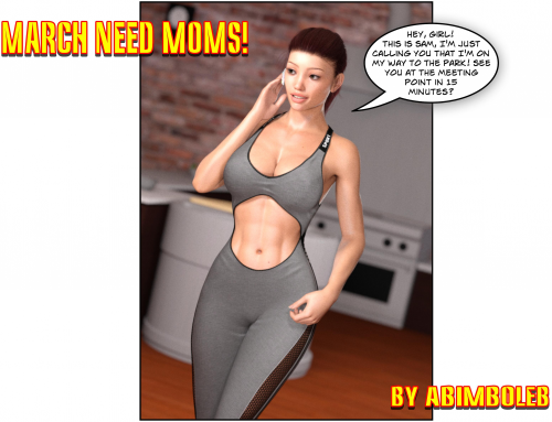 ABimboLeb - March Need Moms 3D Porn Comic