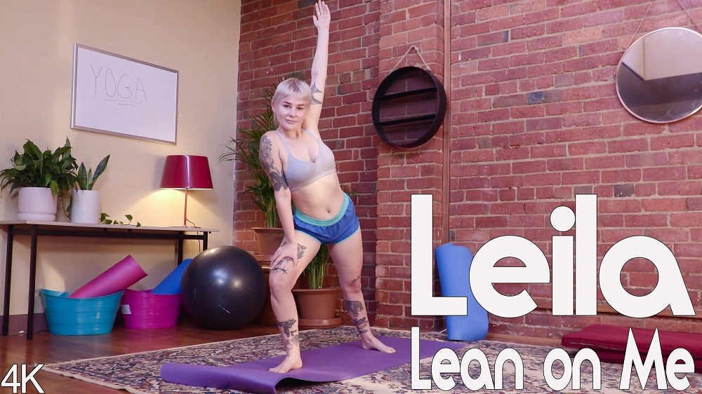 [GirlsOutWest.com] Leila Lean on me [24.06.2019, solo, blonde, 1080p]