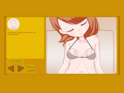 Shitamachi mousou-gai - Delivery Girl Porn Game