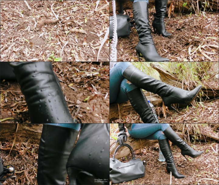 Young Goddess Kim - Dirty Boots Pet Training.