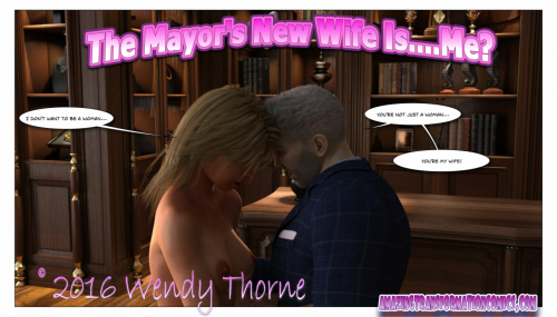 Wendy Thorne - The Mayor’s New Wife Is Me 3D Porn Comic