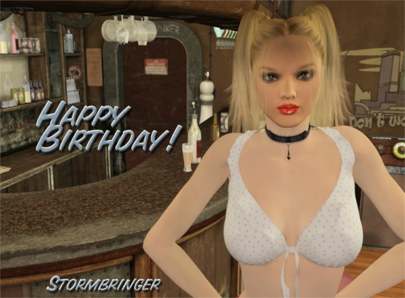 Stormbringer - Birthday Girl 3D Porn Comic