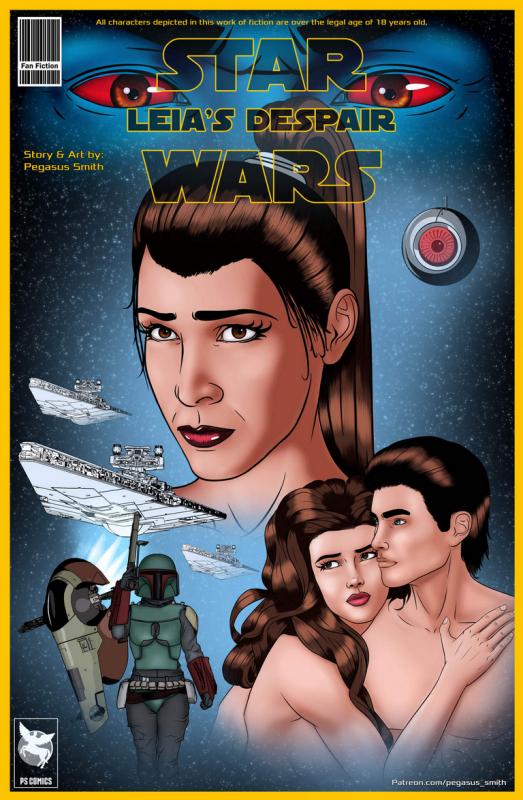 Pegasus Smith - Leia's Despair (Star Wars) Porn Comic