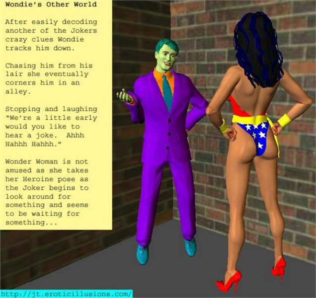 JohnT - Wonder Woman - Otherworld 3D Porn Comic