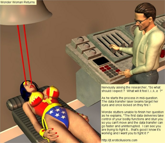 JohnT - Wonder Woman misadventures 3D Porn Comic
